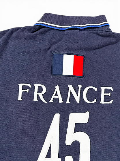 Vintage Ralph Lauren Y2K „France“ Polo (L)