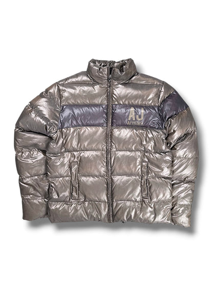 Vintage Armani Teen Pufferjacke (S) – Vorderansicht