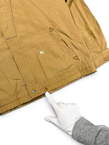 Vintage Burberry Y2K Harrington Jacke (M) – Detailaufnahme 4