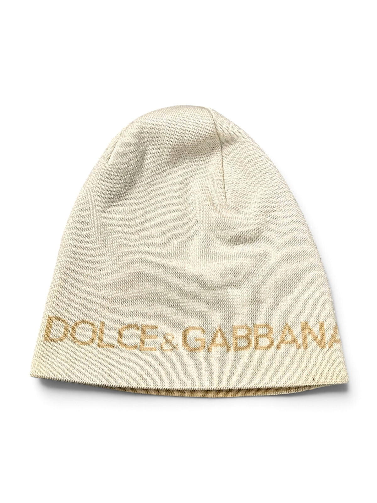 Vintage Dolce & Gabbana Y2K Mütze – Vorderansicht
