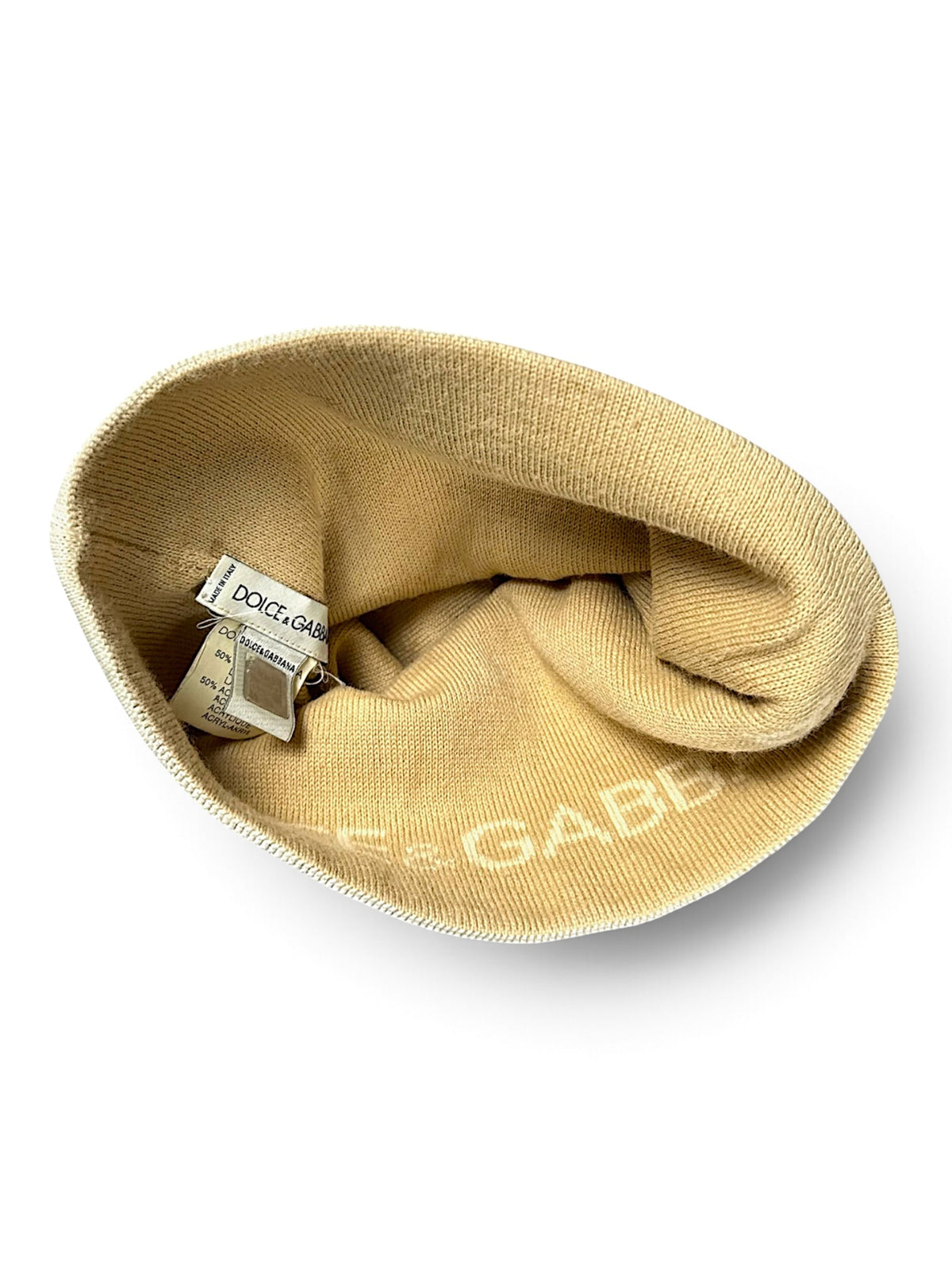 Vintage Dolce & Gabbana Y2K Mütze – Detailaufnahme 1