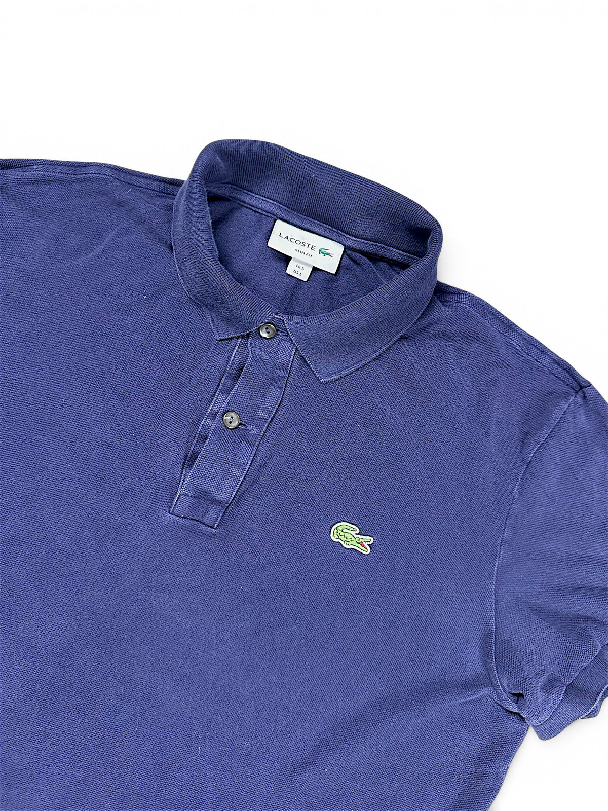 Vintage Lacoste Polo (M) – Detailaufnahme 1