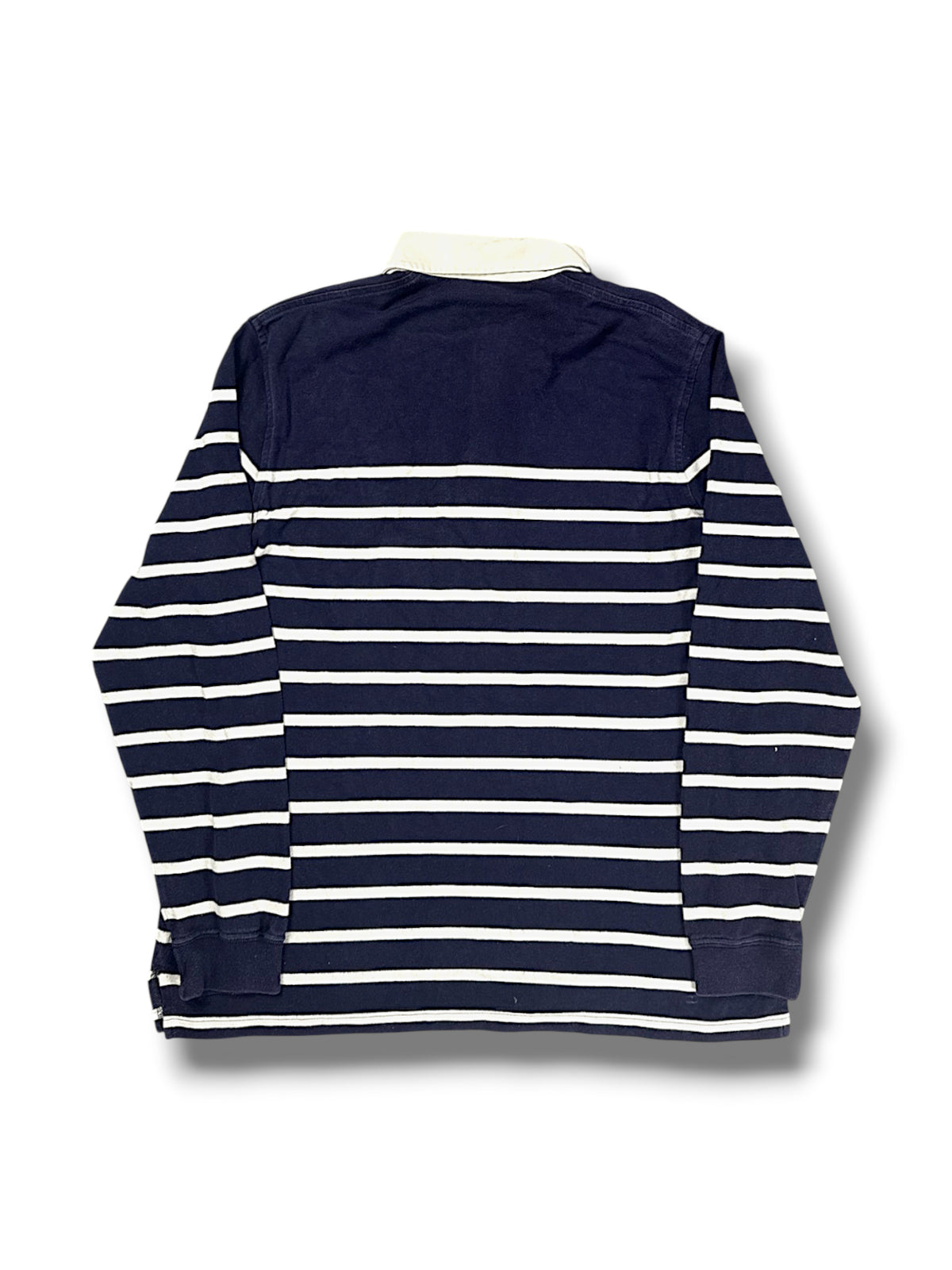 Vintage Lacoste Y2K Langarm-Polo (L) – Rückansicht