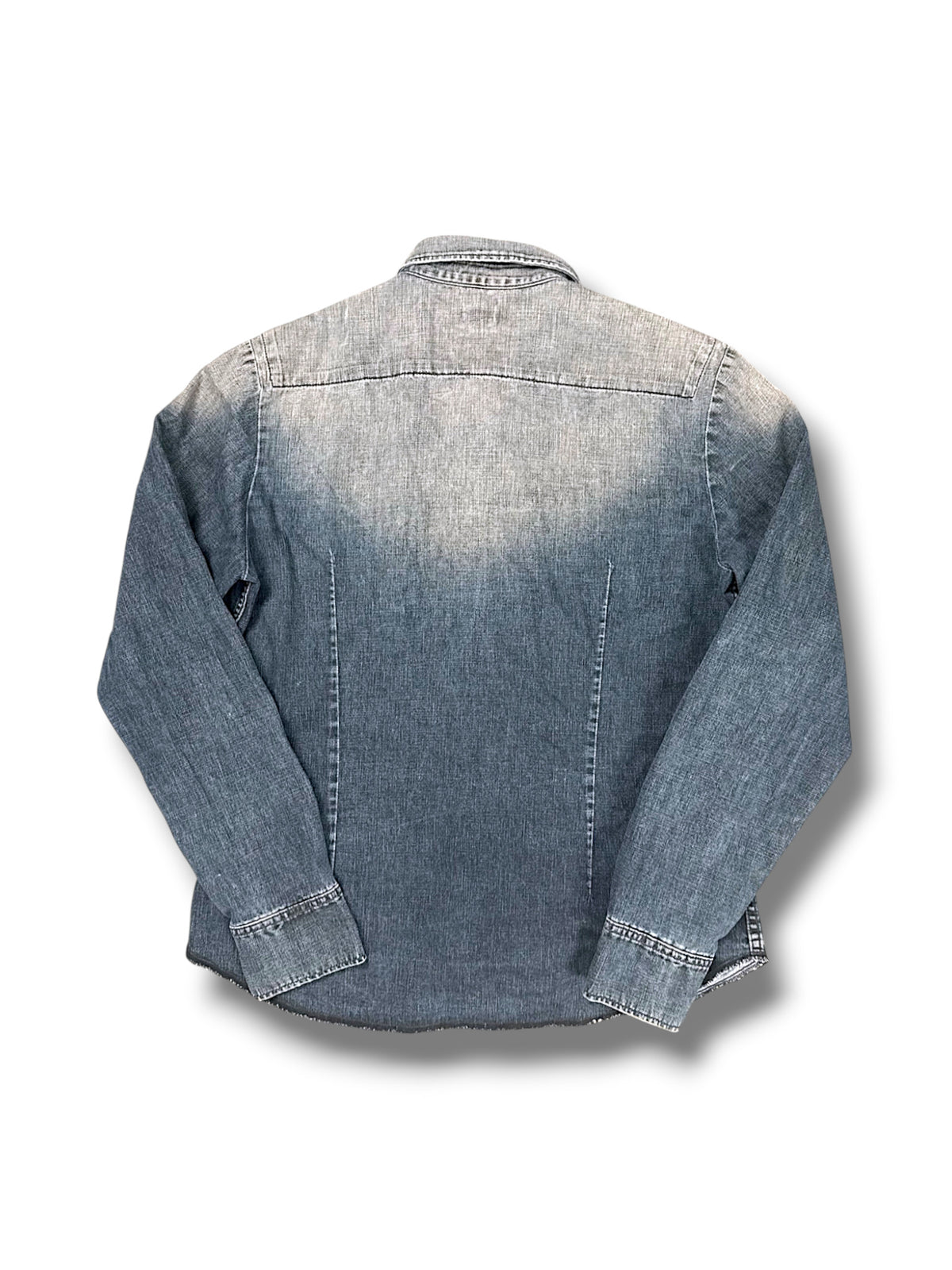 Vintage Lee Y2K Jeanshemd (L) – Rückansicht