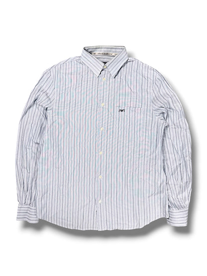 Vintage Armani Y2K Hemd (L) – Vorderansicht