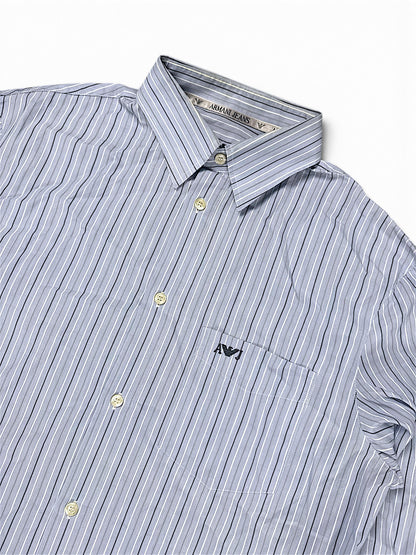 Vintage Armani Y2K Hemd (L) – Detailaufnahme 1