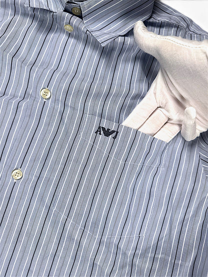 Vintage Armani Y2K Hemd (L) – Detailaufnahme 2