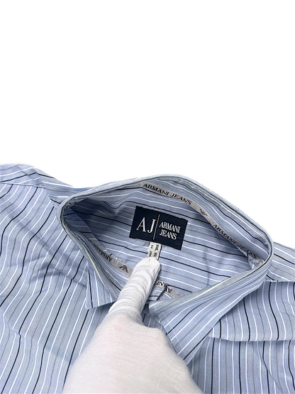 Vintage Armani Y2K Hemd (L) – Detailaufnahme 3