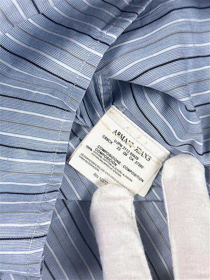 Vintage Armani Y2K Hemd (L) – Detailaufnahme 4