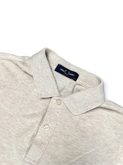 Vintage Fred Perry Langarm-Polo (M) – Detailaufnahme 2