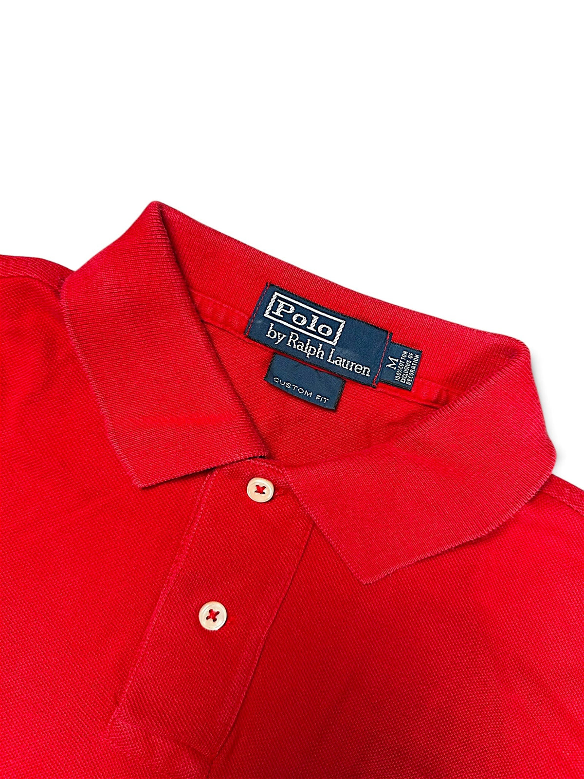 Vintage Ralph Lauren „Big Pony“ Polo (M) – Detailaufnahme 2