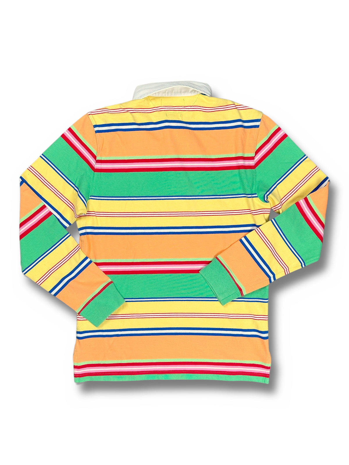 Vintage Ralph Lauren Y2K Langarm Polo (M) – Rückansicht