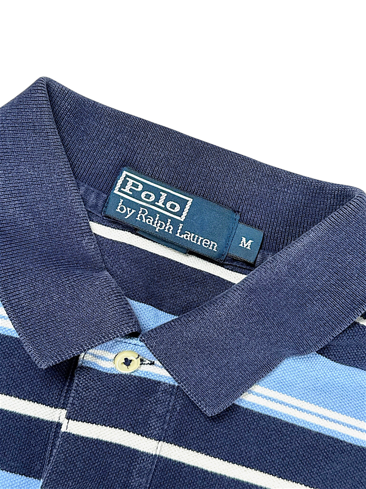 Vintage Ralph Lauren Y2K Polo (M) – Detailaufnahme 2