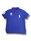 Vintage Ralph Lauren Y2K „Italy“ Polo (L) – Vorderansicht
