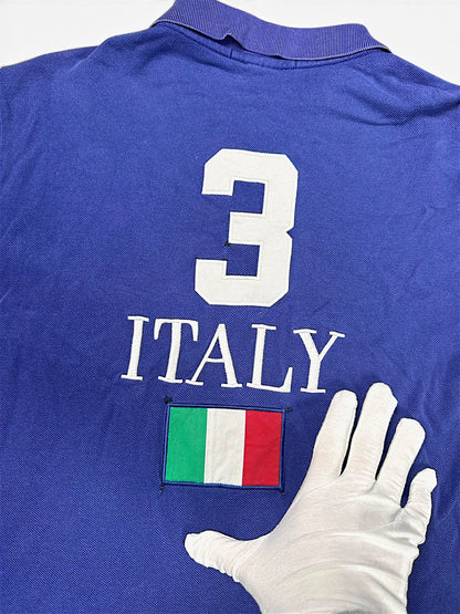 Vintage Ralph Lauren Y2K „Italy“ Polo (L) – Detailaufnahme 2