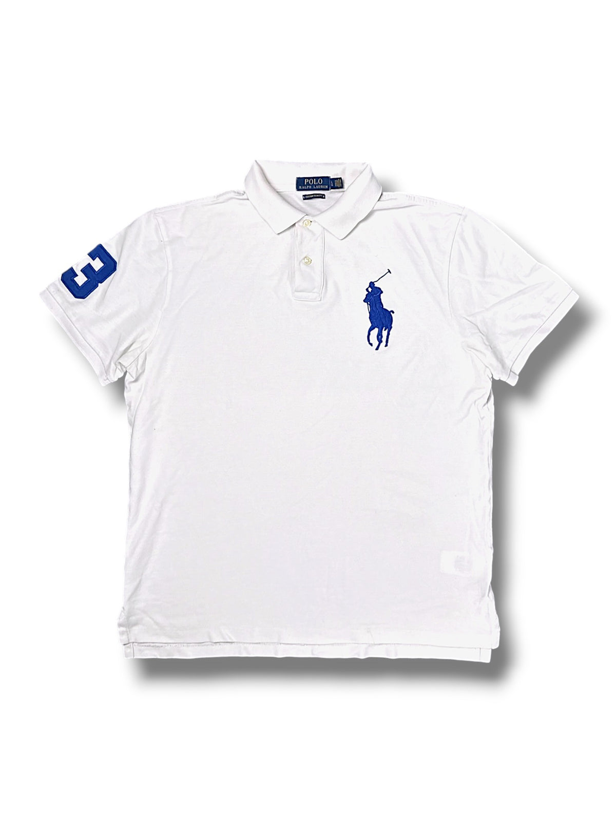 Vintage Ralph Lauren „Big Pony“ Polo (L) – Vorderansicht