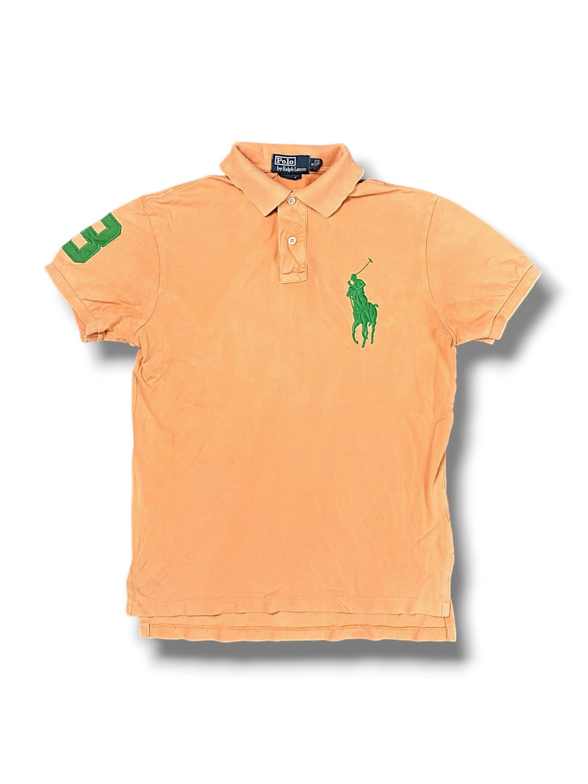 Vintage Ralph Lauren „Big Pony“ Polo (S) – Vorderansicht