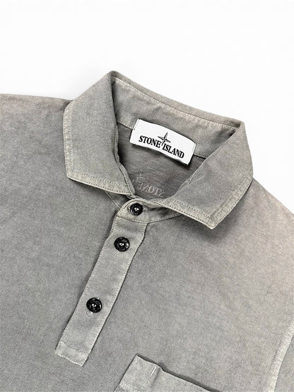 Vintage Stone Island Y2K Polo (S) – Detailaufnahme 1