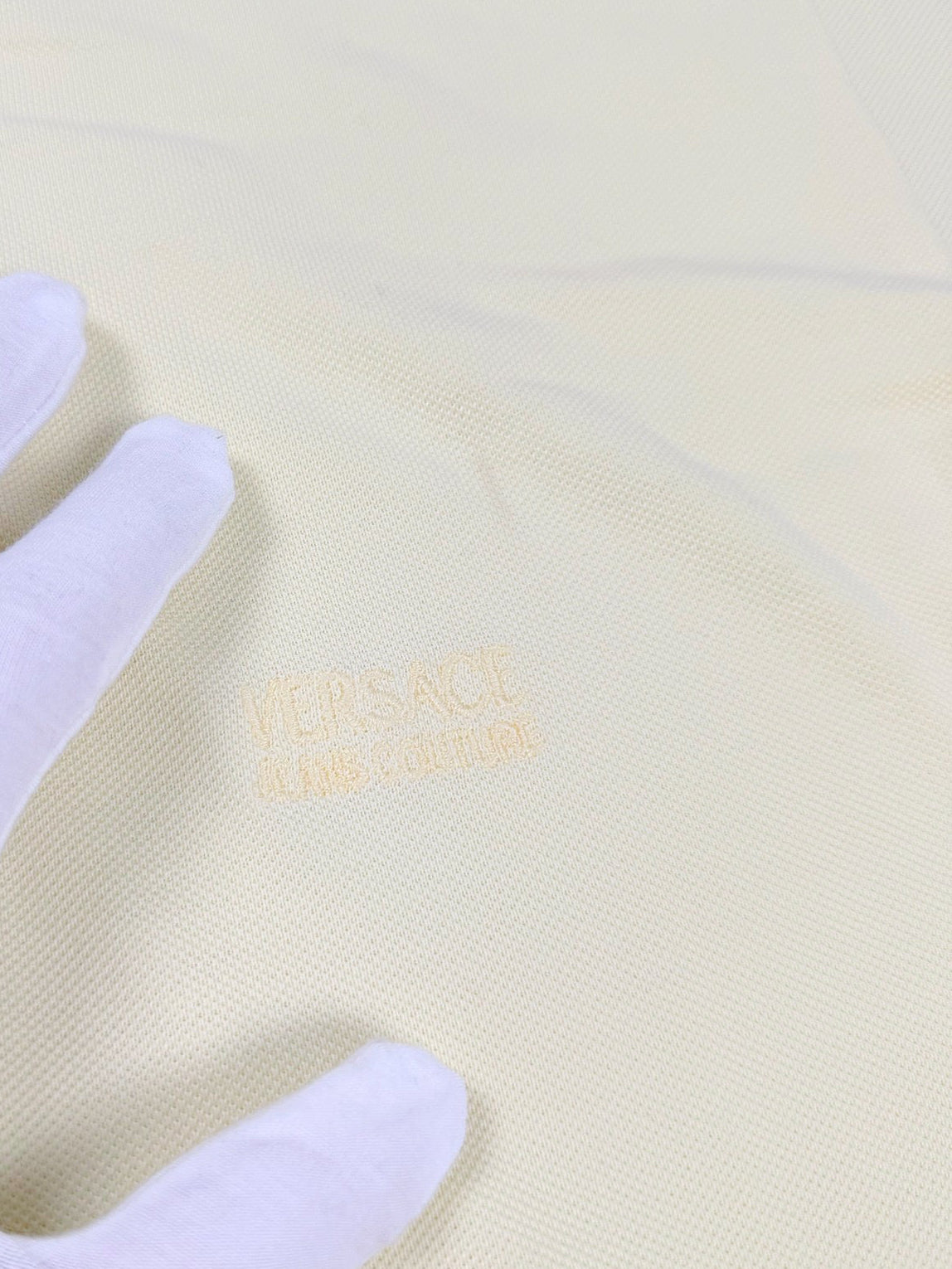 Vintage Versace Polo (M) – Detailaufnahme 1
