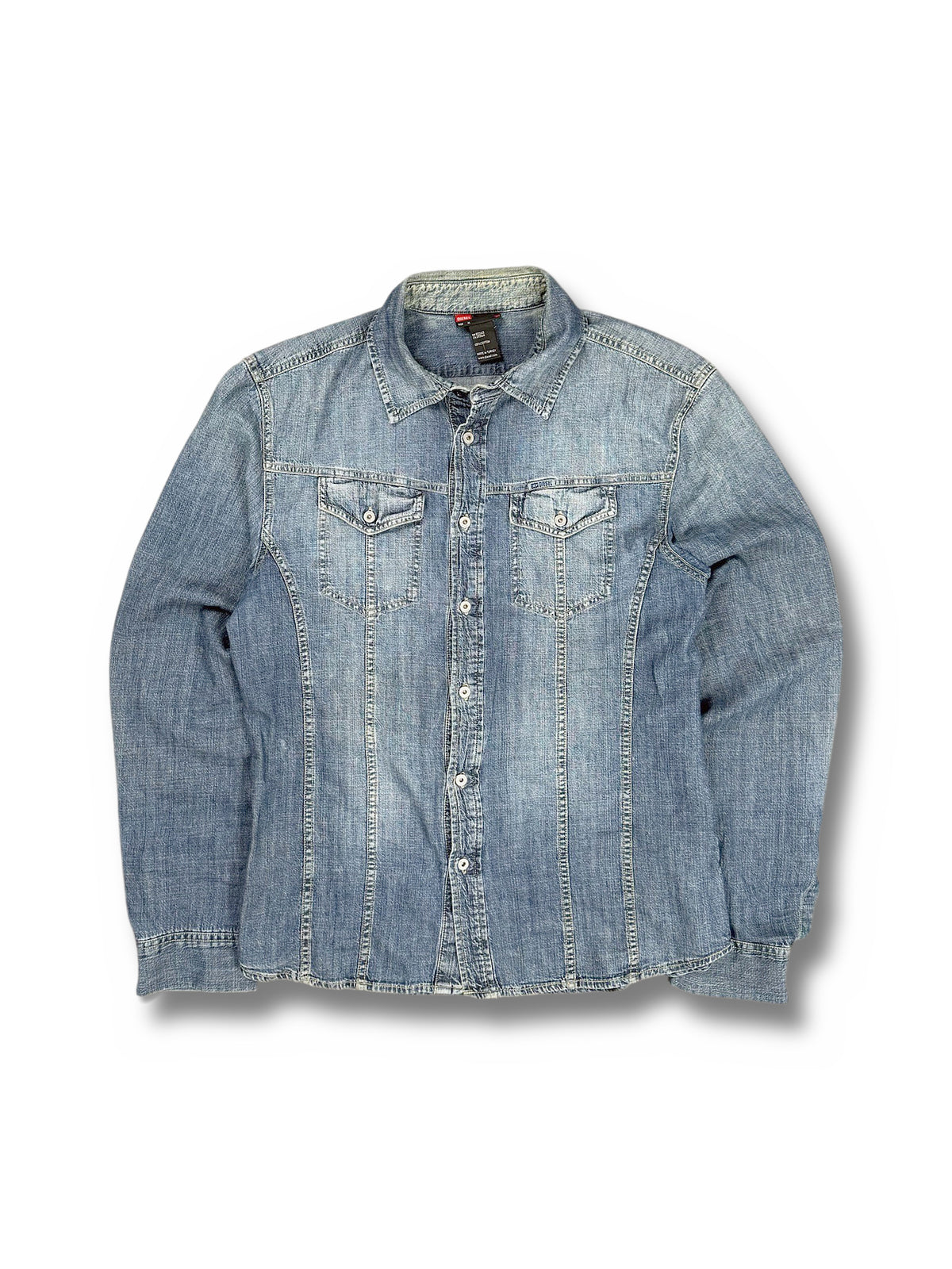 Vintage Diesel Jeanshemd (L) – Vorderansicht