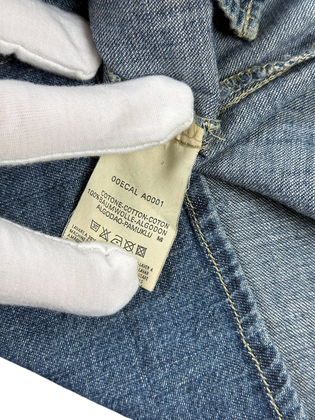 Vintage Diesel Jeanshemd (L) – Detailaufnahme 3