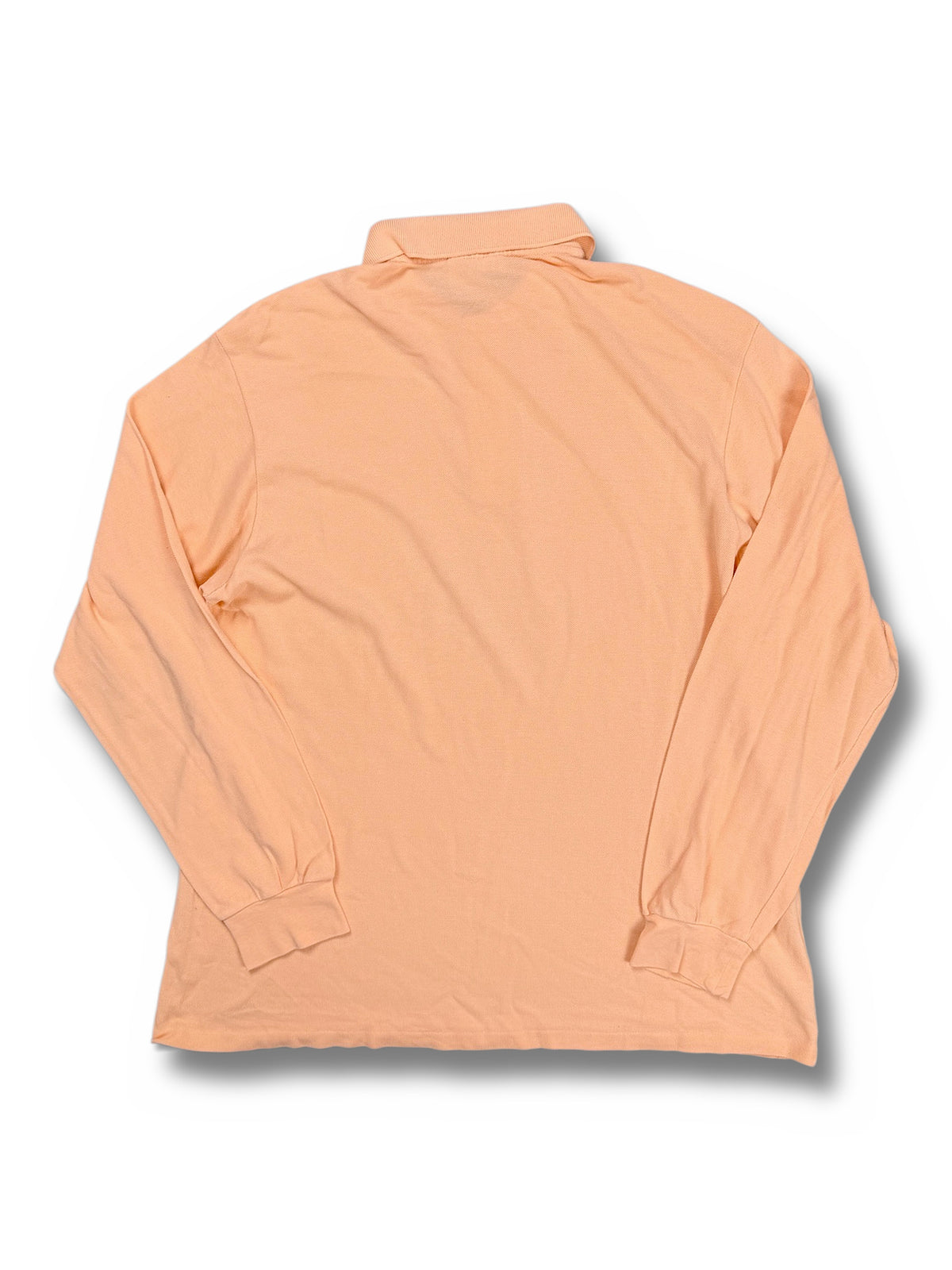 Vintage Lacoste Langarm Polo (L) – Rückansicht