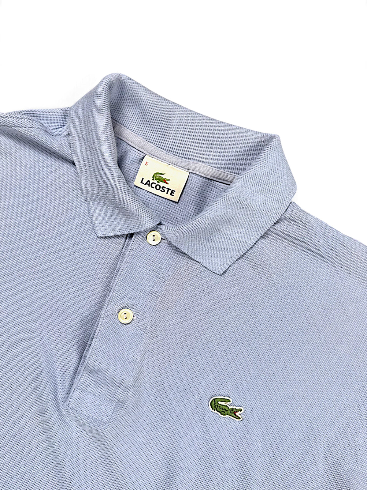Vintage Lacoste Y2K Polo (M) – Detailaufnahme 1