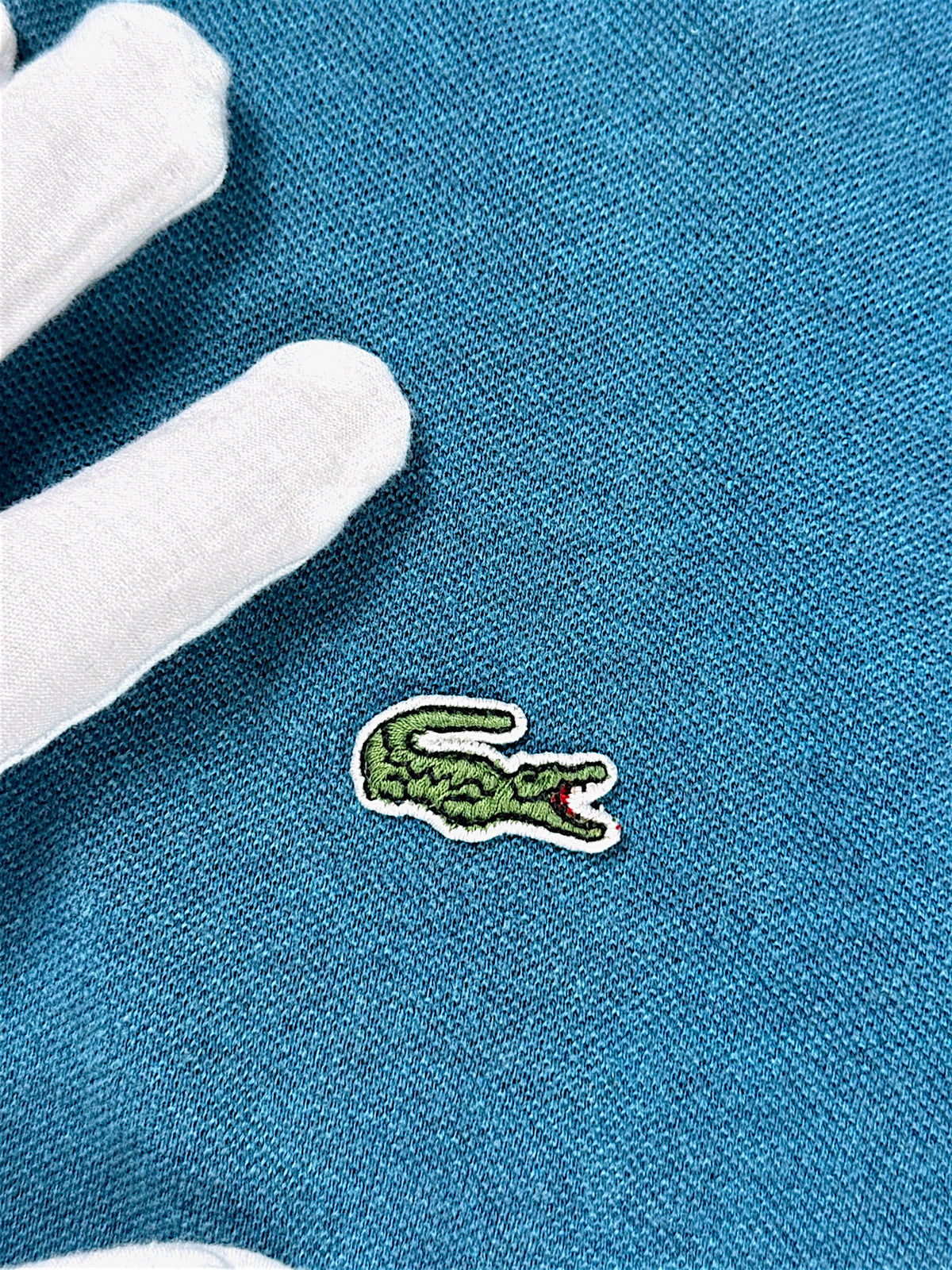 Vintage Lacoste Polo (L) – Detailaufnahme 2