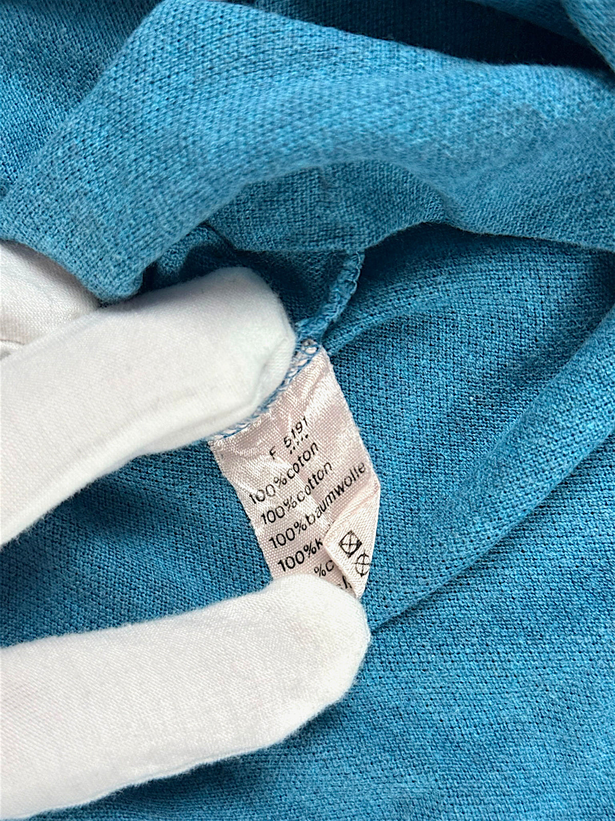 Vintage Lacoste Polo (L) – Detailaufnahme 3