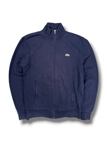 Vintage Lacoste Zip-Pullover (S) – Vorderansicht