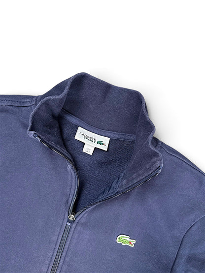 Vintage Lacoste Zip-Pullover (S) – Detailaufnahme 2