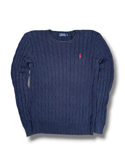 Vintage Ralph Lauren Y2K Strickpullover (S) – Vorderansicht