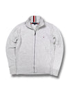 Vintage Tommy Hilfiger Zip-Pullover (L) – Vorderansicht