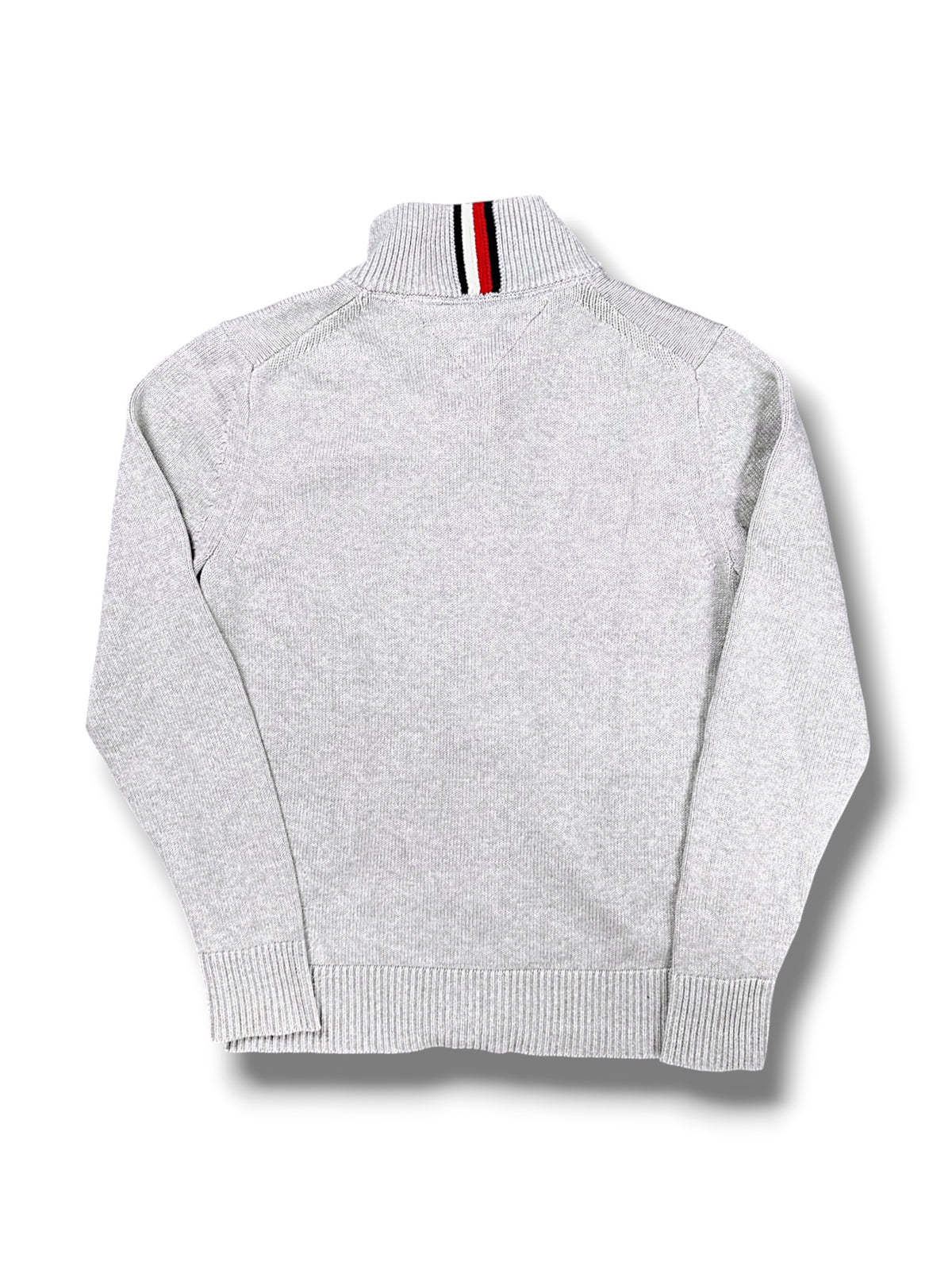 Vintage Tommy Hilfiger Zip-Pullover (L) – Rückansicht