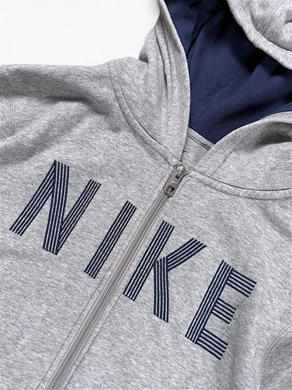 Vintage Nike Zip-Hoodie (S) – Detailaufnahme 1