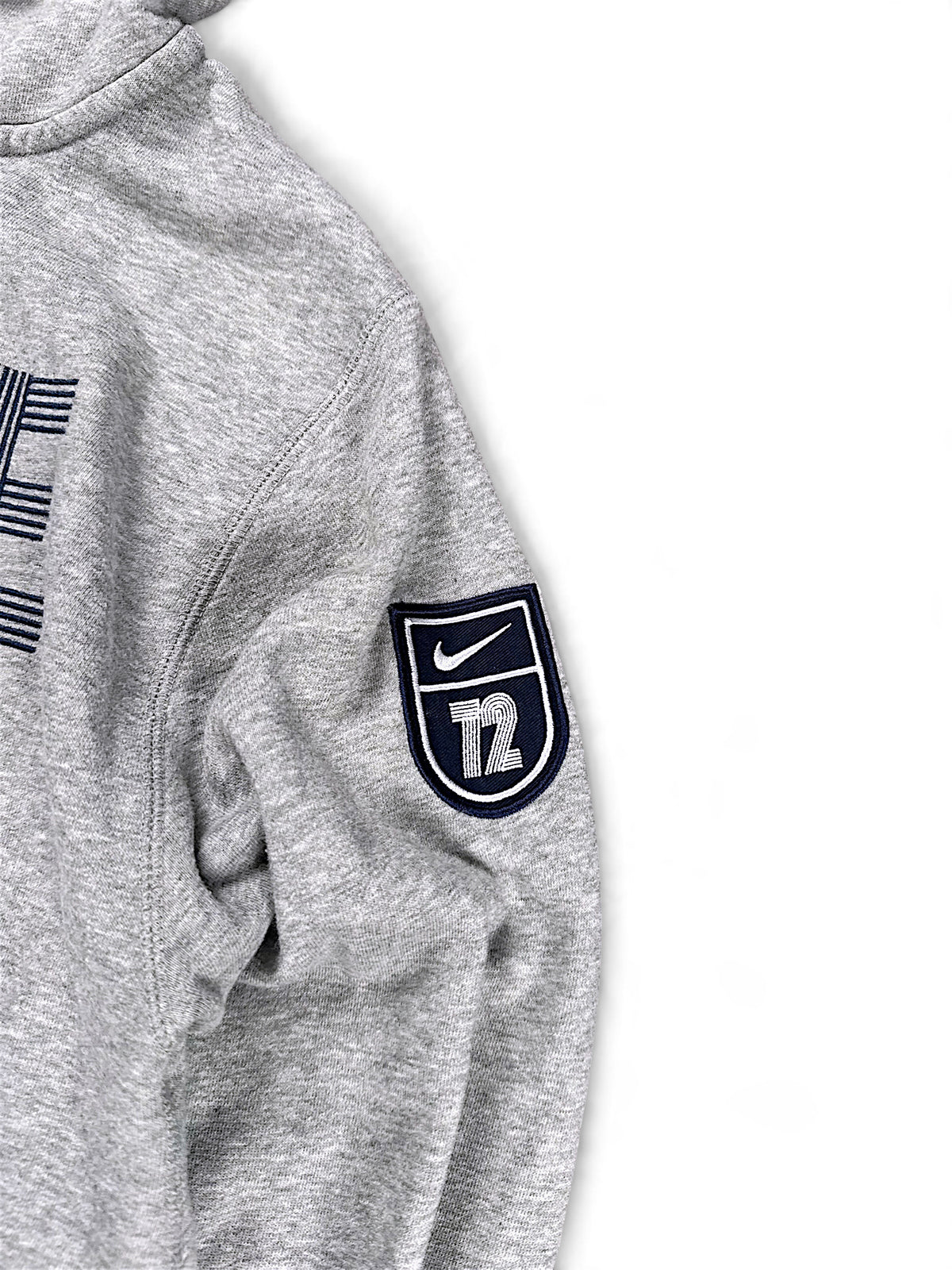 Vintage Nike Zip-Hoodie (S) – Detailaufnahme 2