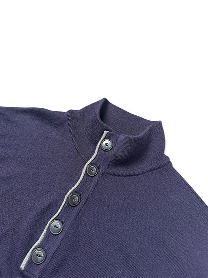 Vintage Armani Y2K Wollpullover (M) – Detailaufnahme 1