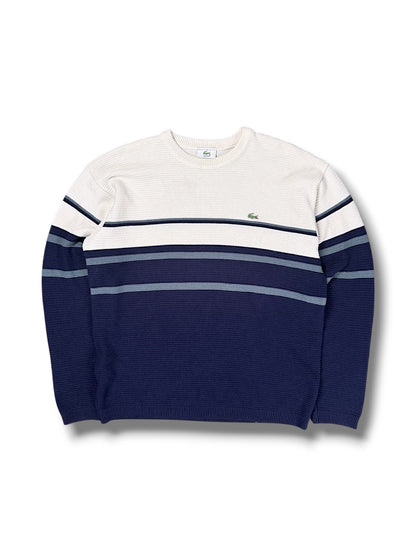 Vintage Lacoste Y2K Strickpullover (S) – Vorderansicht