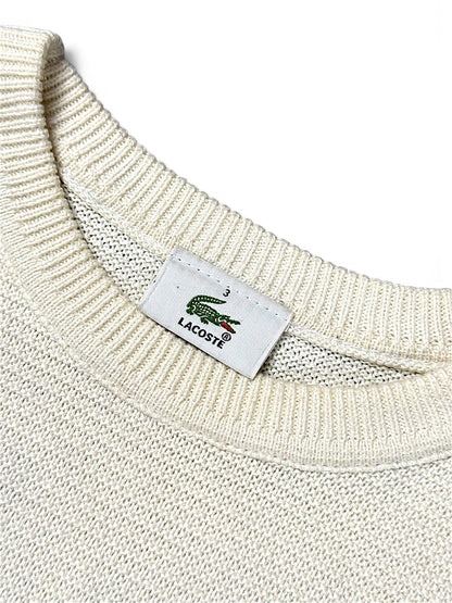 Vintage Lacoste Y2K Strickpullover (S) – Detailaufnahme 3